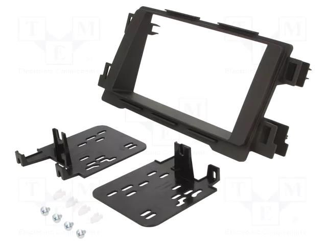 Radio frame; Mazda; 2 DIN; matt black METRA RAM-40.776