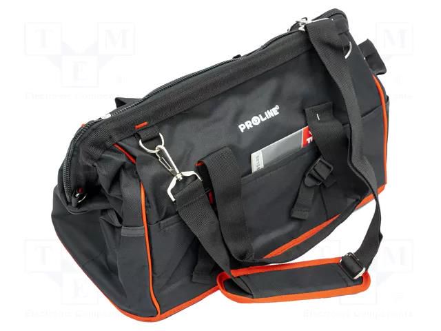 Bag; tool case; polyester; 380x260x320mm PROLINE PRE-62138