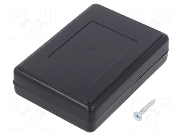 Enclosure: multipurpose; X: 59mm; Y: 84mm; Z: 23mm; ABS; black KRADEX Z23A-ABS