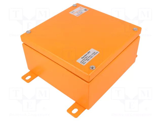 Enclosure: emergency; X: 200mm; Y: 200mm; Z: 105mm; steel; IP65 RAYCHEM RPG FRJ-04