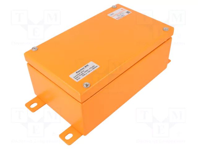 Enclosure: emergency; X: 150mm; Y: 250mm; Z: 100mm; steel; IP65 RAYCHEM RPG FRJ-05