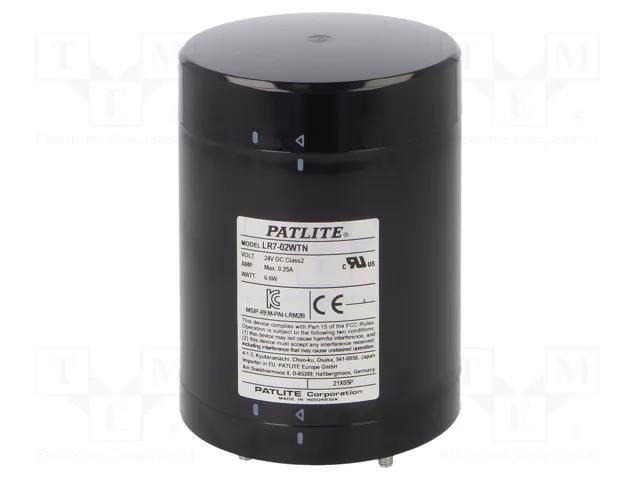 Module: base; 24VDC; IP65; LR7; -20÷50°C PATLITE LR7-02WTNK