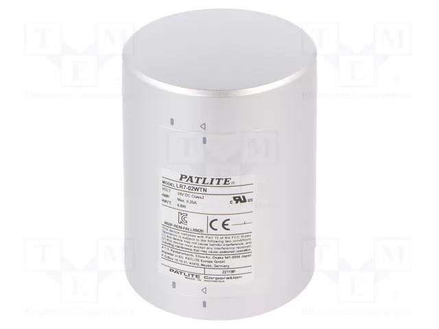 Module: base; 24VDC; IP65; LR7; -20÷50°C PATLITE LR7-02WTNU