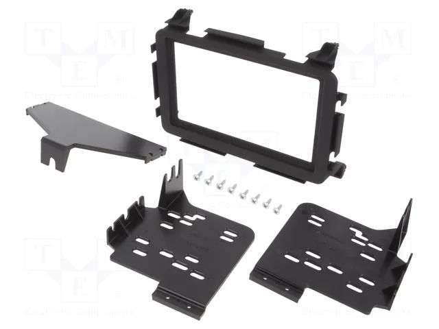 Radio frame; Honda; 2 DIN; matt black METRA RAM-40.816