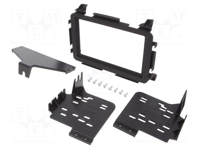Radio frame; Honda; 2 DIN; matt black METRA RAM-40.816
