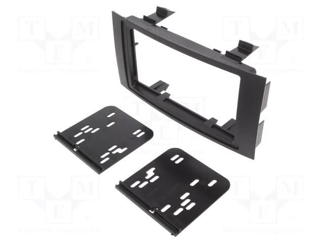 Radio frame; VW; 2 DIN; black METRA RAM-40.818