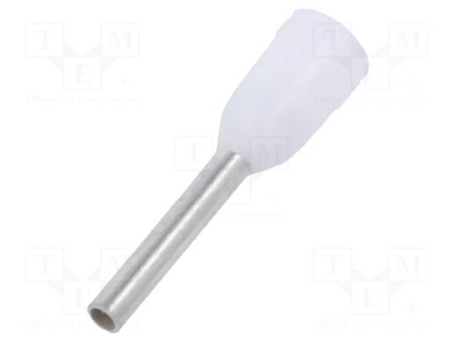 Tip: bootlace ferrule; insulated; copper; 0.5mm2; 8mm; tinned; tape BM GROUP BM91601