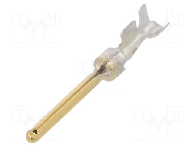 Contact; male; gold-plated; 20AWG÷24AWG; 5A AMPHENOL COMMUNICATIONS SOLUTIONS 86563005064LF