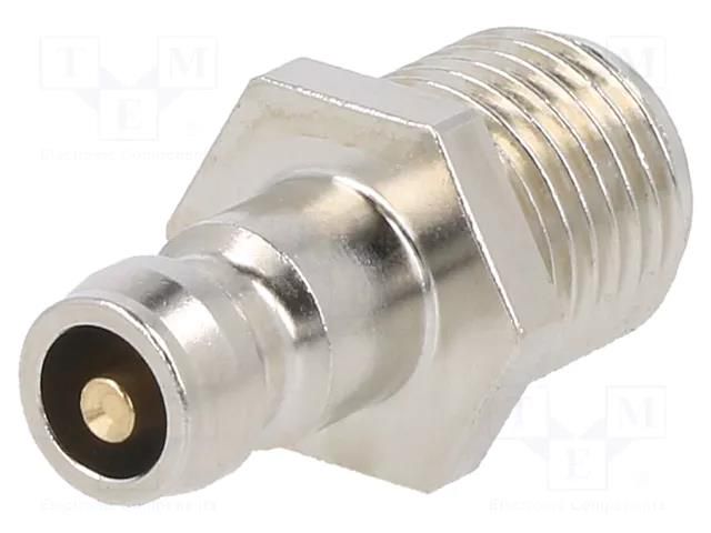 Quick connection coupling; connector pipe; max.15bar; DN6 PNEUMAT ESHM-14-NAAB