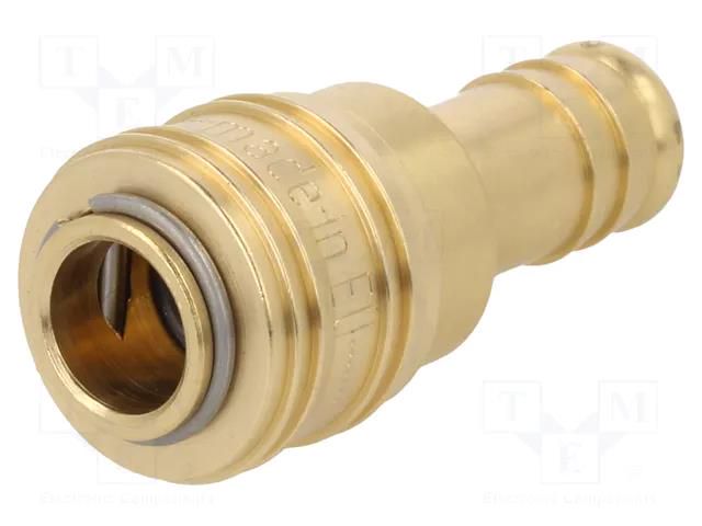 Quick connection coupling; straight; max.35bar; brass; D: 25mm PNEUMAT S26-WO13