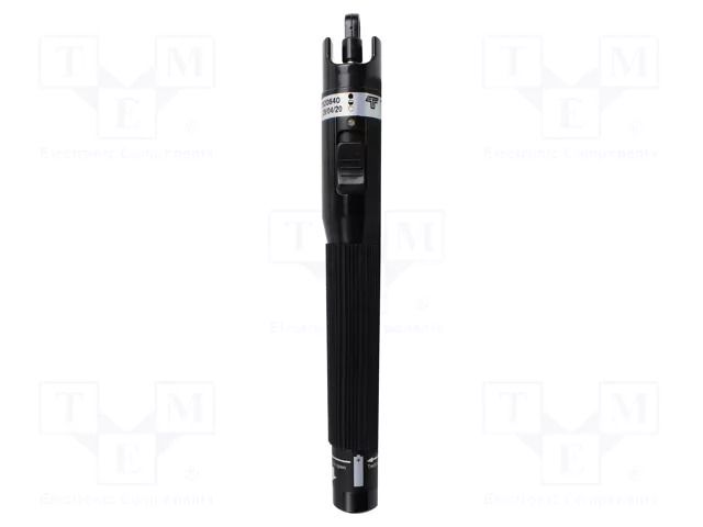 Tester: wire fault localizer; λd: 650nm; Laser class: 2; 2,5mm TEMPO 180XL