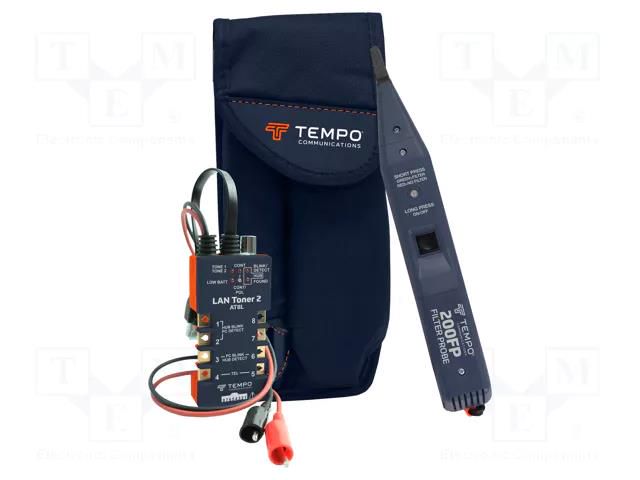 Measuring kit: set of testers for network installation TEMPO 802K