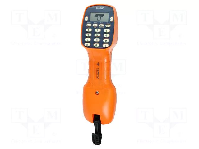 Tester: serviceman telephone; LCD; RJ11; 235x64x83mm; 52061409 TEMPO TM-700