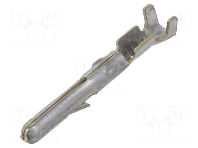 Contact; male; CMNL; brass; tinned; 0.2÷0.82mm2; 24AWG÷18AWG; bulk TE Connectivity 60618-1