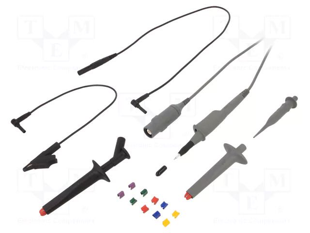 Probe: for oscilloscope; 0÷300MHz; 10: 1; 1000V; 1.1ns; 10÷30pF STÄUBLI 68.9557-28
