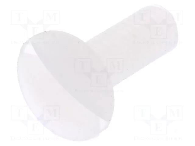 Screw; M4x12; 0.7; Head: oval,countersunk; slotted; 1.3mm; natural DREMEC DR8G203M4X12