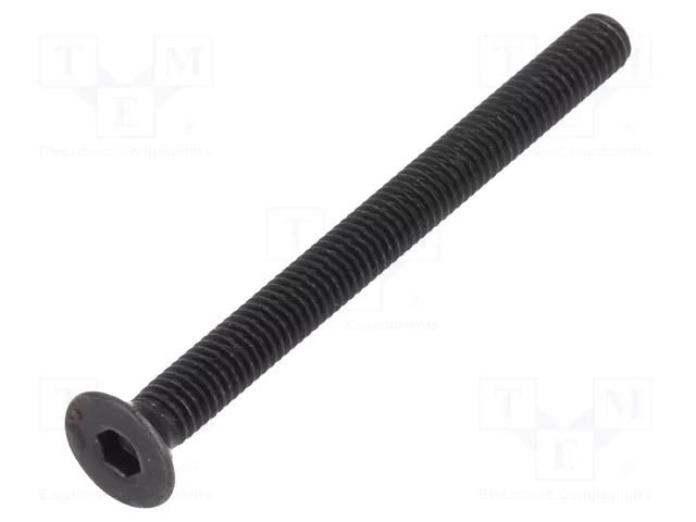 Screw; M3x35; 0.5; Head: countersunk; hex key; HEX 2mm; steel BOSSARD B3X35/BN20