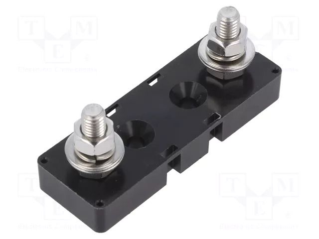 Fuse holder; 80.6x22.1x8.3mm; 200A; screw; Leads: M8 screws OPTIFUSE BLC-09-GT
