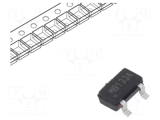 Sensor: magnetic field; 1.7÷5.5VDC,3VDC; 250Hz; 2.9x1.6x1.2mm COTO TECHNOLOGY RR122-1B52-511