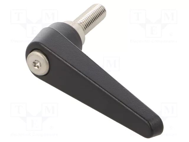 Lever; adjustable; Thread len: 25mm; Lever length: 62mm; GN101.1 ELESA+GANTER GN101.1-18-M8-25SW
