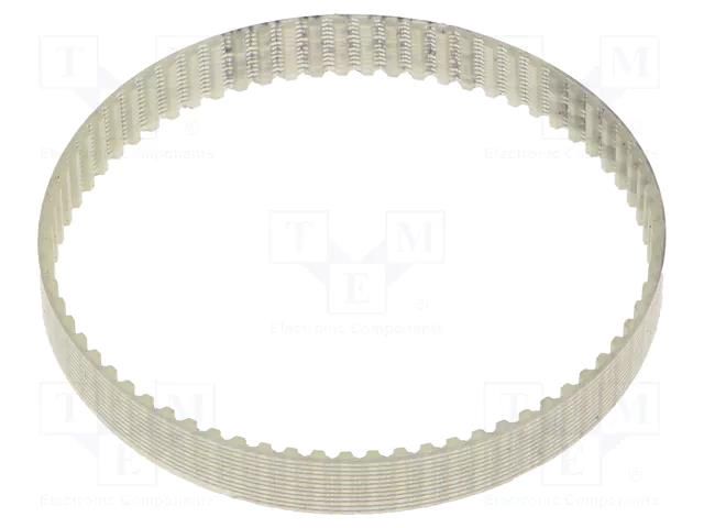 Timing belt; T2.5; W: 8mm; H: 1.3mm; Lw: 177.5mm; Tooth height: 0.7mm OPTIBELT T2.5-177.5-8-77ZA