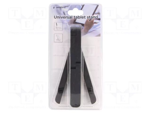 Stand; black; smartphone,tablet GEMBIRD TA-TS-01