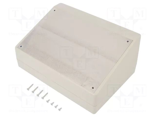 Enclosure: desktop; X: 220mm; Y: 156mm; Z: 100mm; ABS; grey GAINTA G1500