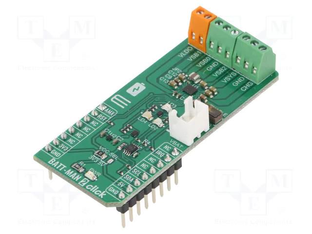 Click board; prototype board; Comp: MAX77654; charger MIKROE MIKROE-4837