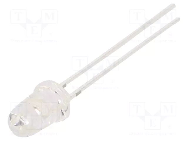 LED; UV; 8°; 20mA; P: 114mW; 370÷380nm; 3÷3.8VDC; THT OPTOSUPPLY OSV2YL5201A
