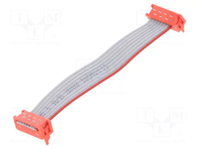 Ribbon cable with connectors; Tape ph: 1.27mm; PIN: 8; Len: 0.075m TE Connectivity 2205062-1