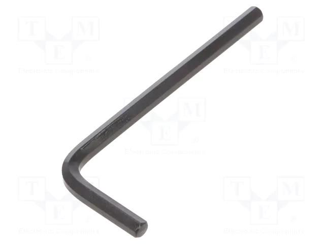 Wrench; hex key; HEX 4mm; L: 72mm BETA BE96N/4