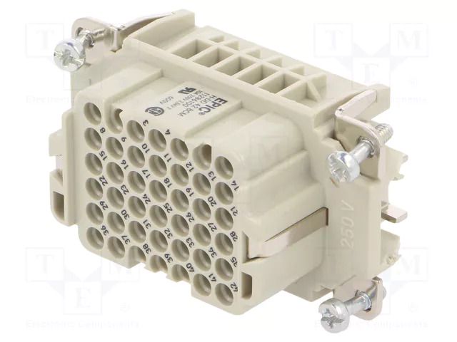 Connector: HDC; contact insert; female; EPIC H-DD; PIN: 42; 10A LAPP 11286100