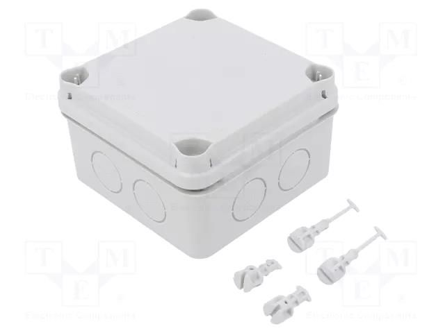 Enclosure: junction box; X: 111mm; Y: 111mm; Z: 68mm PCE EX-111