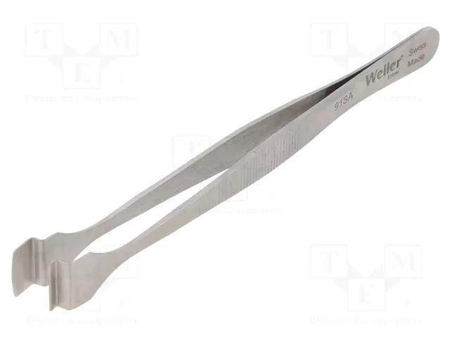 Tweezers; 125mm; for precision works; Blade tip shape: shovel WELLER WEL.91SA