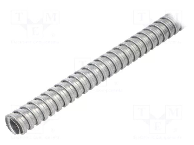 Protective tube; Size: 16; zinc-plated steel,galvanised steel HELLERMANNTYTON SC16-GS-ML