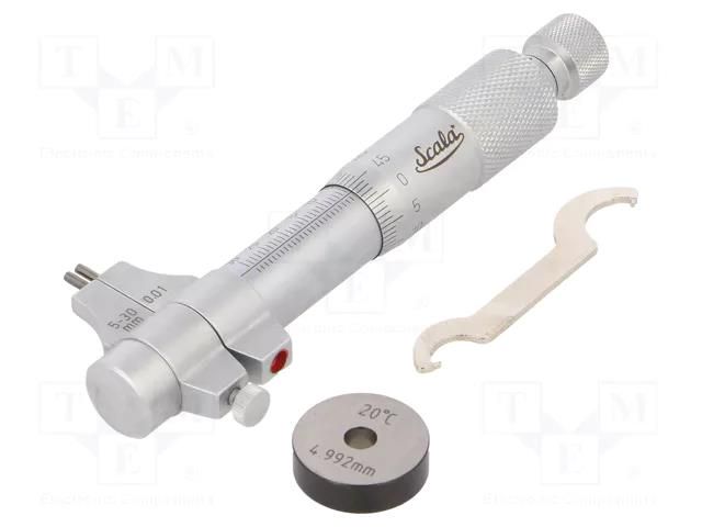 Micrometer; Range: 5÷30mm SCALA SC542501
