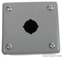 ENCLOSURE, PUSHBUTTON, 1 HOLE, STEEL E1PBG