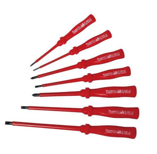 Insulated Screwdriver Set (1000V), 8PK-8100E Pro'sKit 8PK-8100E 4710810390654