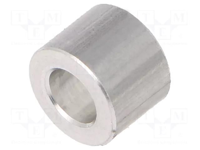 Spacer sleeve; 6mm; cylindrical; aluminium; Out.diam: 8mm DREMEC DR338/4.3X6