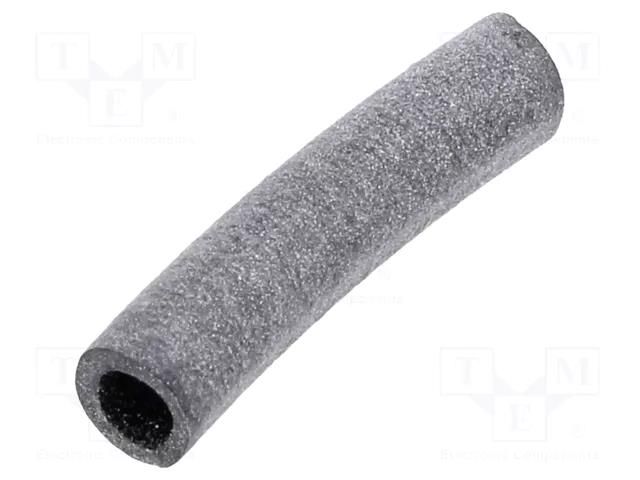Insulating tubing; chloroprene; black HELLERMANNTYTON H30X20BK-CR-BK-500