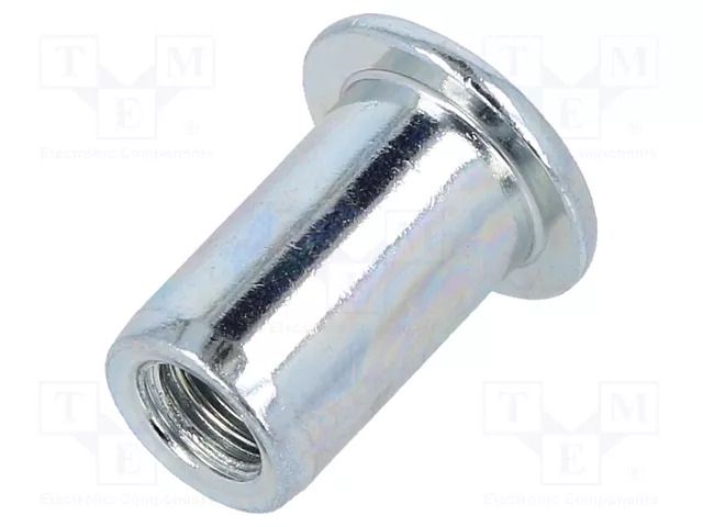 Rivet nuts; M6; 1; steel; 10pcs. NOVUS NV045-0046