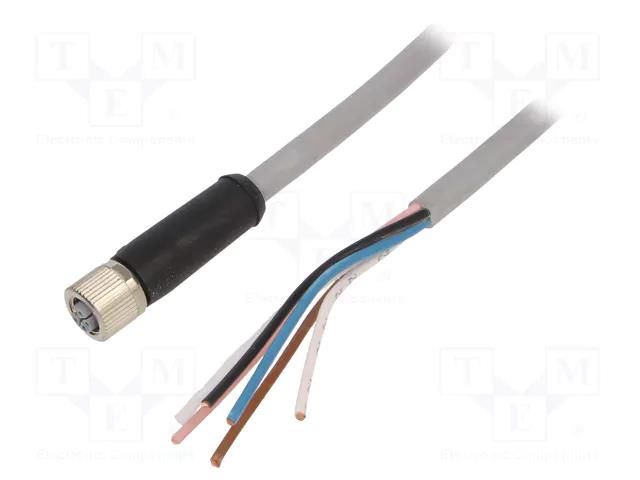 Cable: for sensors/automation; M12; straight; 3m; 7000 Power; PUR MURRELEKTRONIK 7000-P4221-390300