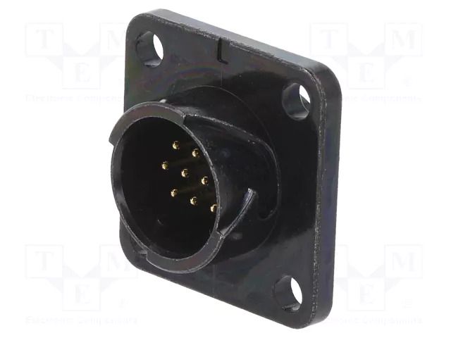Connector: circular; socket; male; HR34B; 3A; 250VDC; PIN: 10; 200VAC HIROSE HR34B-12WRA-10P