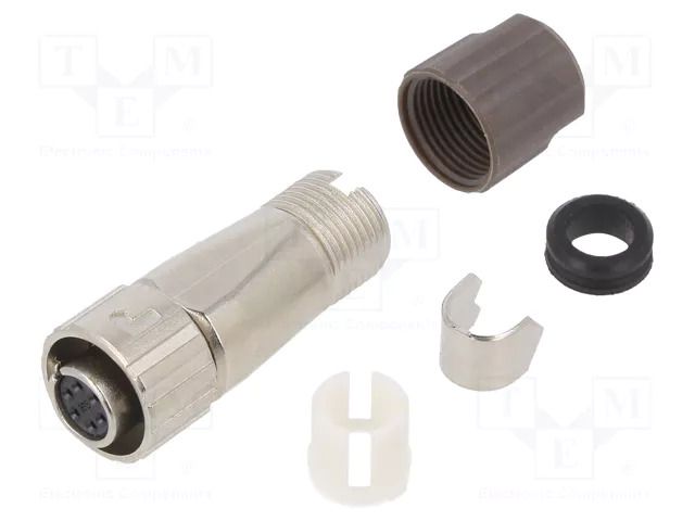 Connector: circular; plug; female; LF; 2A; PIN: 6; straight; 300VAC HIROSE LF07WBP-6S-31