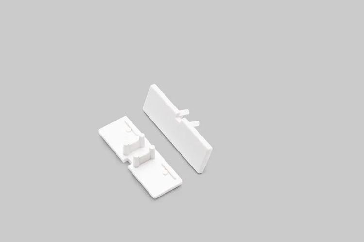 ending BACK10 TOPMET with hole white 90150001 5901597204077