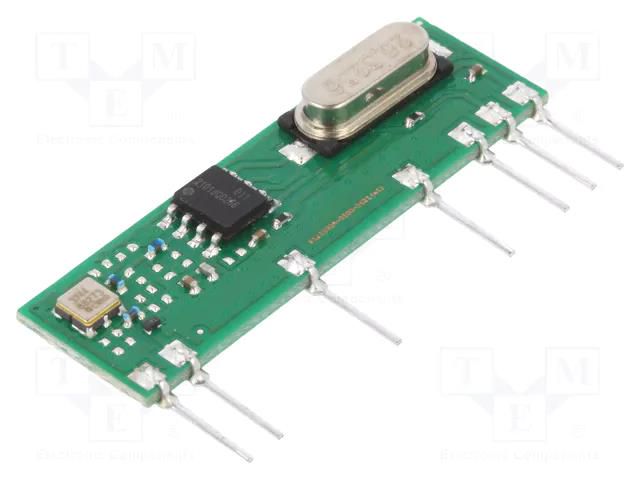 Module: RF; AM receiver; AM,ASK,OOK; 868.3MHz; -112dBm; 5VDC; 6.3mA AUREL RX-8MR50++