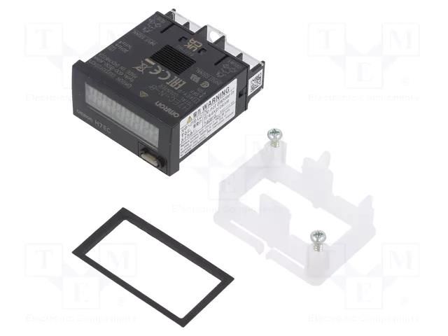 Counter: electronical; LCD; pulses; 99999999; IP66; IN 1: contact OMRON H7EC-N-B