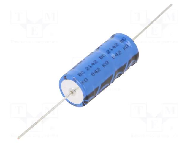 Capacitor: electrolytic; THT; 10uF; 450VDC; Ø12.5x30mm; ±20% VISHAY MAL204272109E3