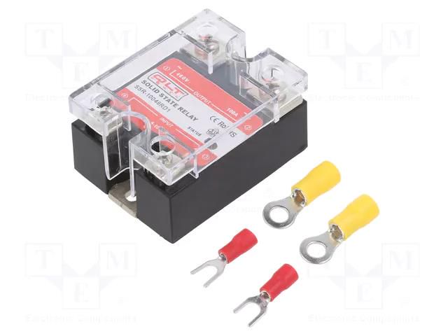 Relay: solid state; Ucntrl: 4÷16VDC; 100A; 44÷480VAC; SSR-R QLT POWER SSR-10048RD1