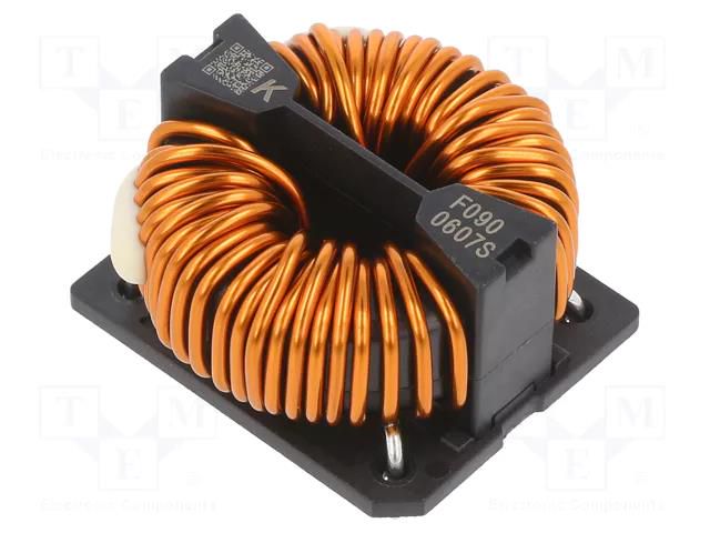 Inductor: wire with current compensation; THT; 5.3mH; 10.6mΩ; SCF KEMET 29XV0901R4A022JH